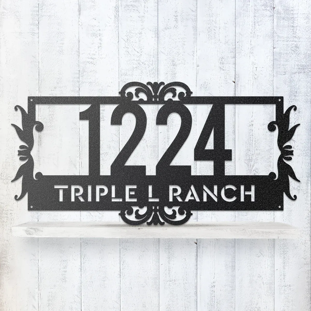2 Line Address Monogram