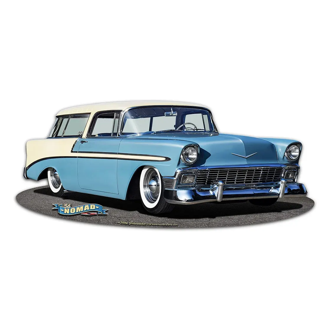Chevy Nomad 1956 Laser Cut Out AVAILABLE IN THREE SIZES LGC791