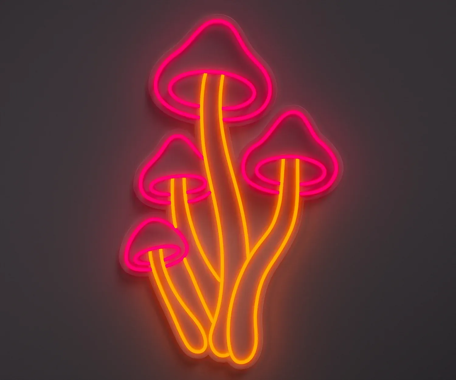 Magic Mushrooms LED Neon Sign
